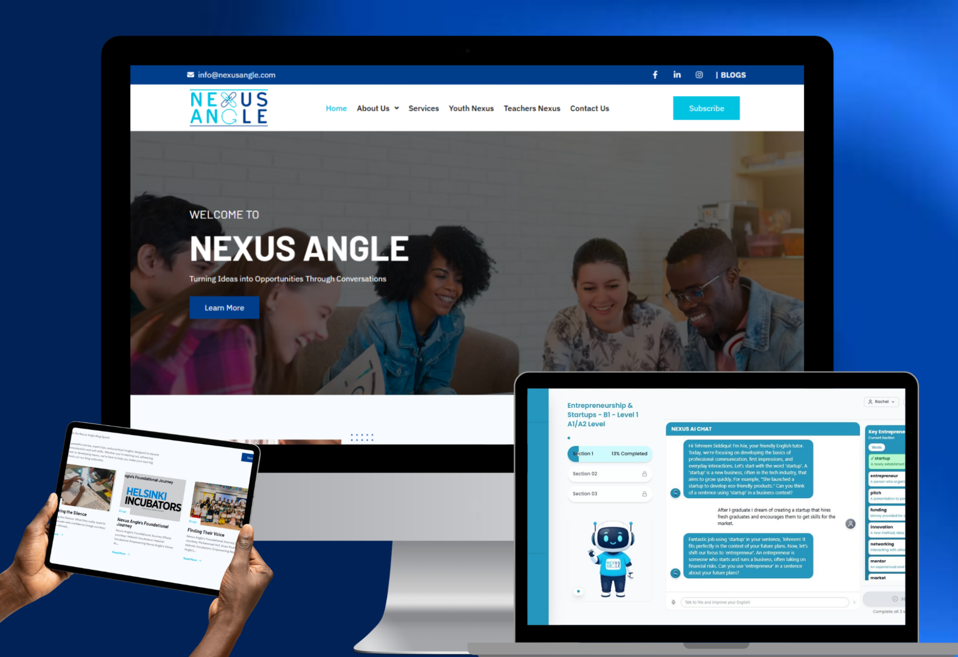 nexus angle srptechs.com